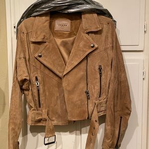 BLANK NYC Brown Suede Jacket